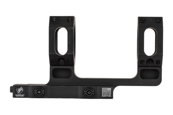 ADM High Recon Scope Mount QD is black hardcoat anodized